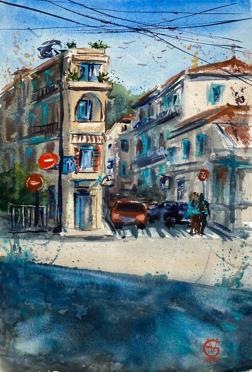 Italian Street 3 by Valeria Golovenkina