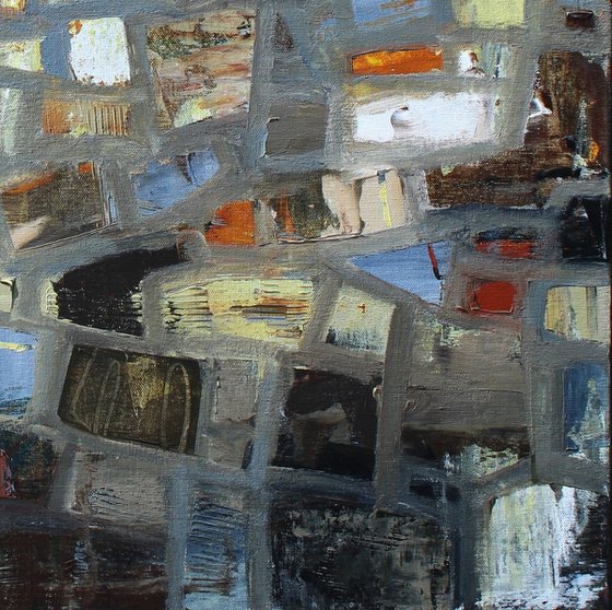 Abstract in Earth Tones