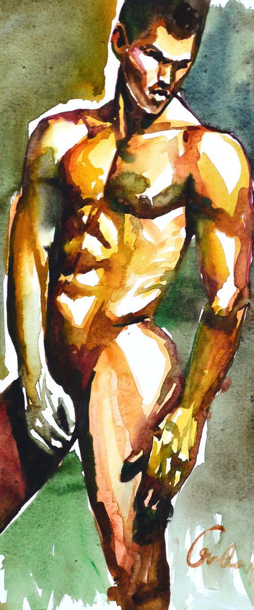 Male Nude 55 by Ga Ga