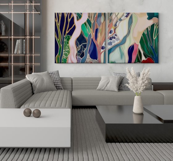 Jazz Style Flowers #11