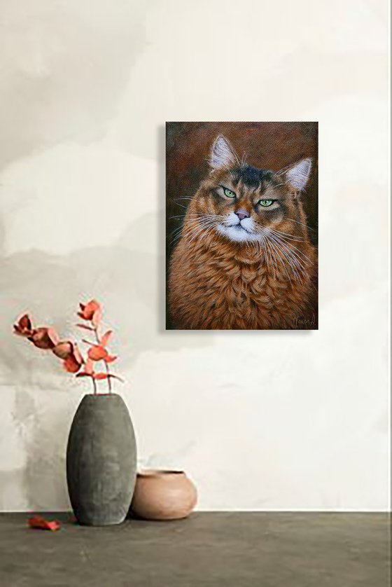 The Green Eyed Cat