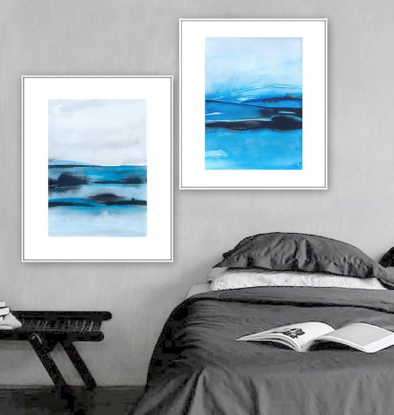 Landscape, set of 2