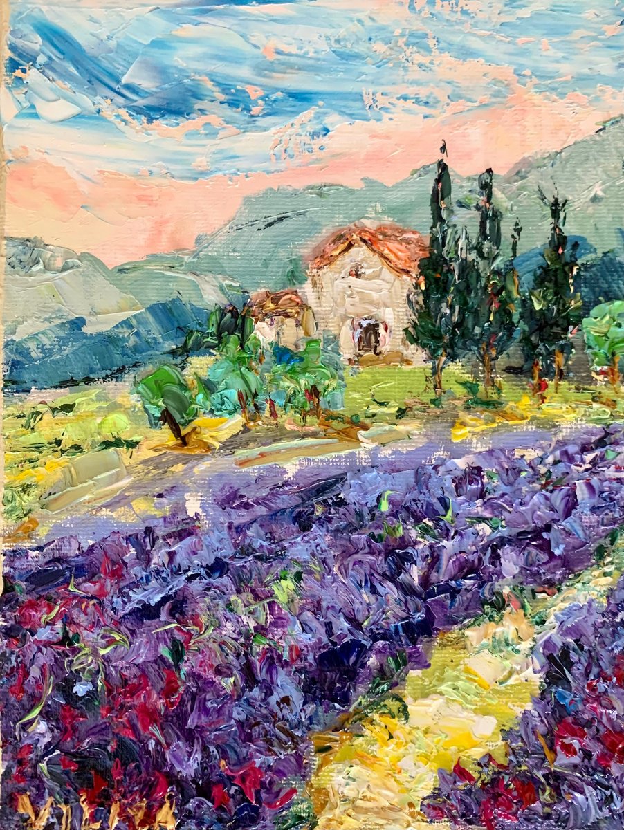 Lavender field by Vilma Gataveckien?