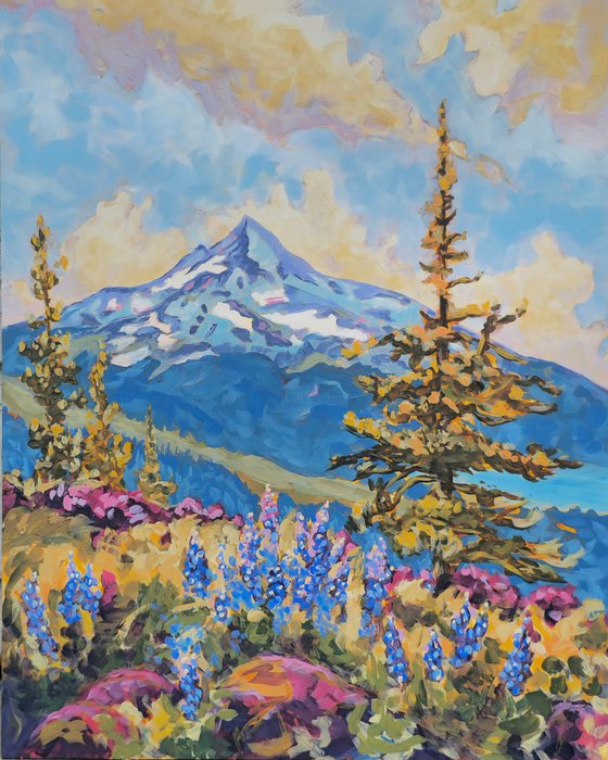 Lupine on the Mountain