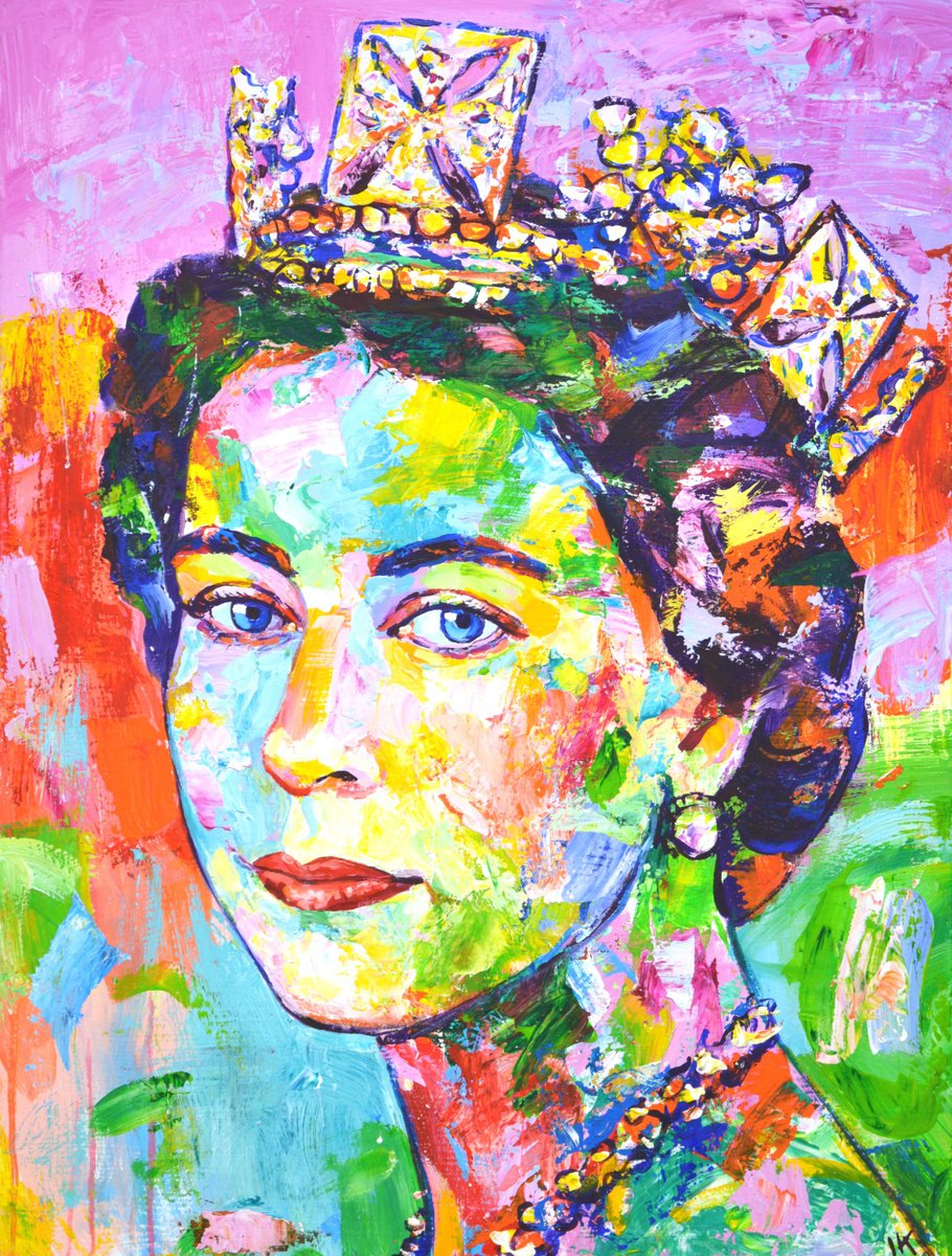 Queen Elizabeth II by Iryna Kastsova