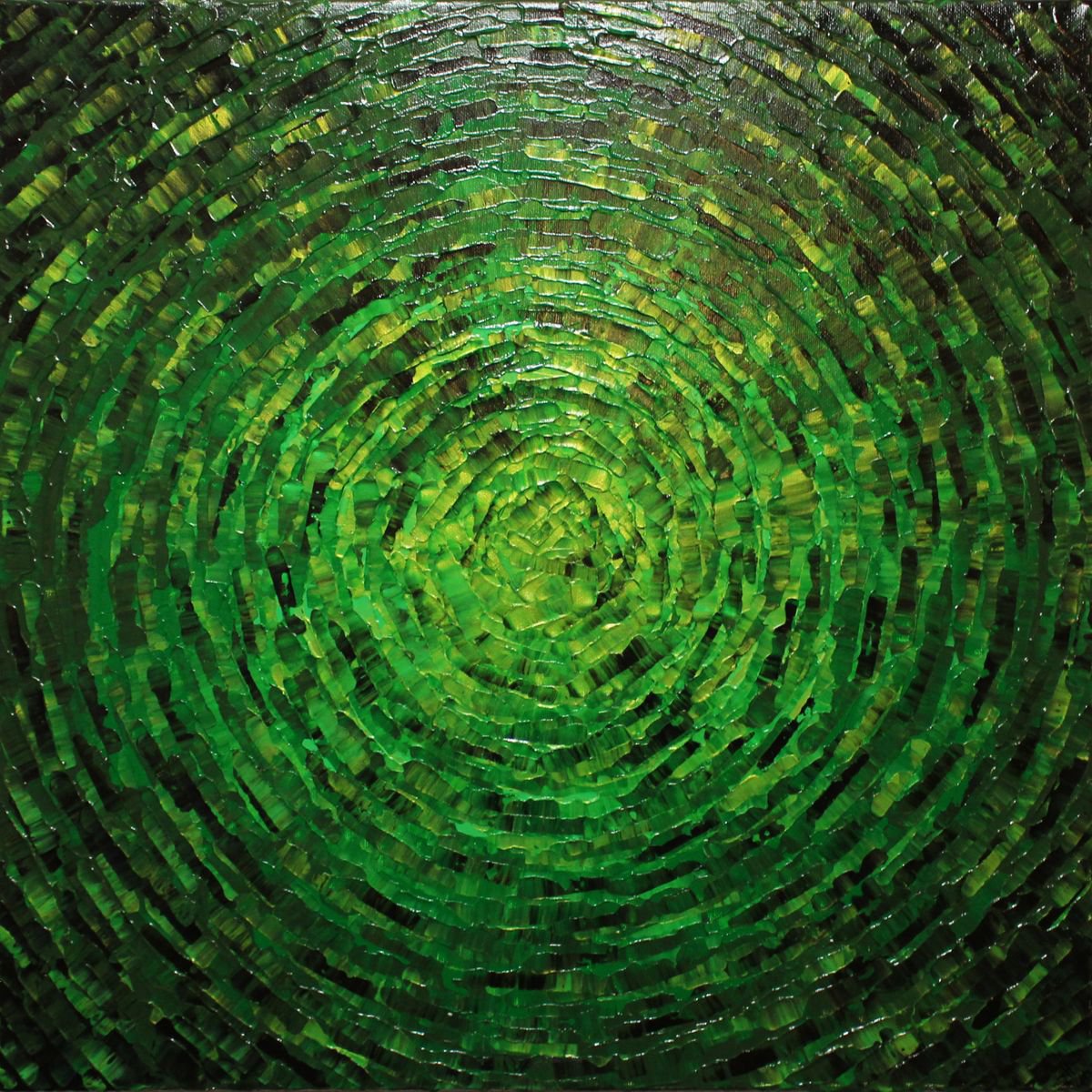 Shard of green color by Jonathan Pradillon | Artfinder