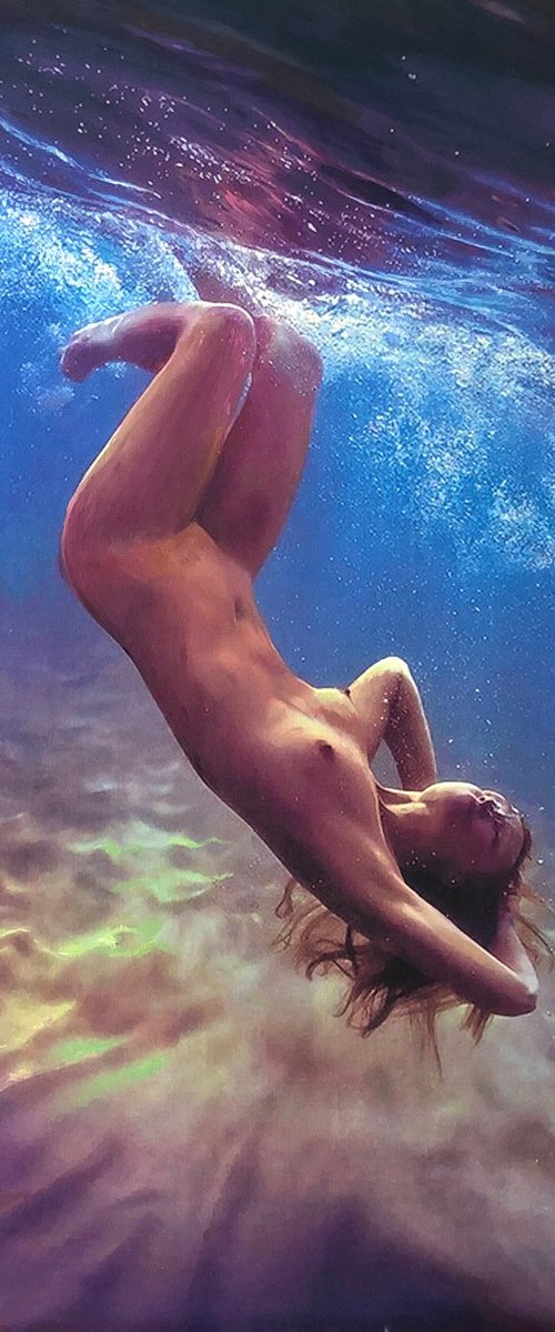 Free, weightless, brave. No.3 by Daria Dudochnykova