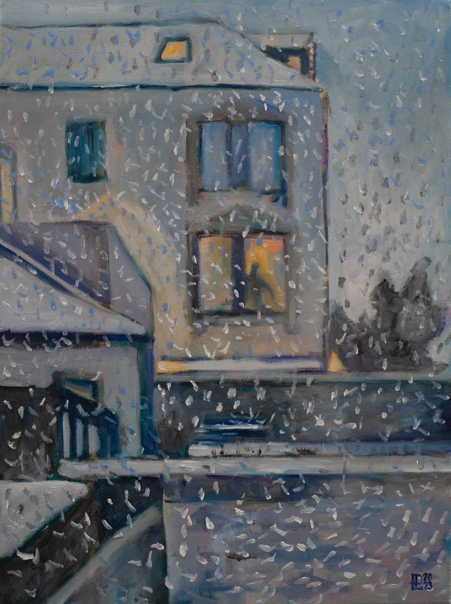 First Snowfall by Liudmila Pisliakova