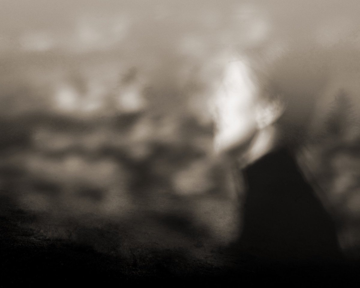 Impressionistic Portrait Photograph By Philippe Berthier, 30 X 24", Classique........., Original Artwork