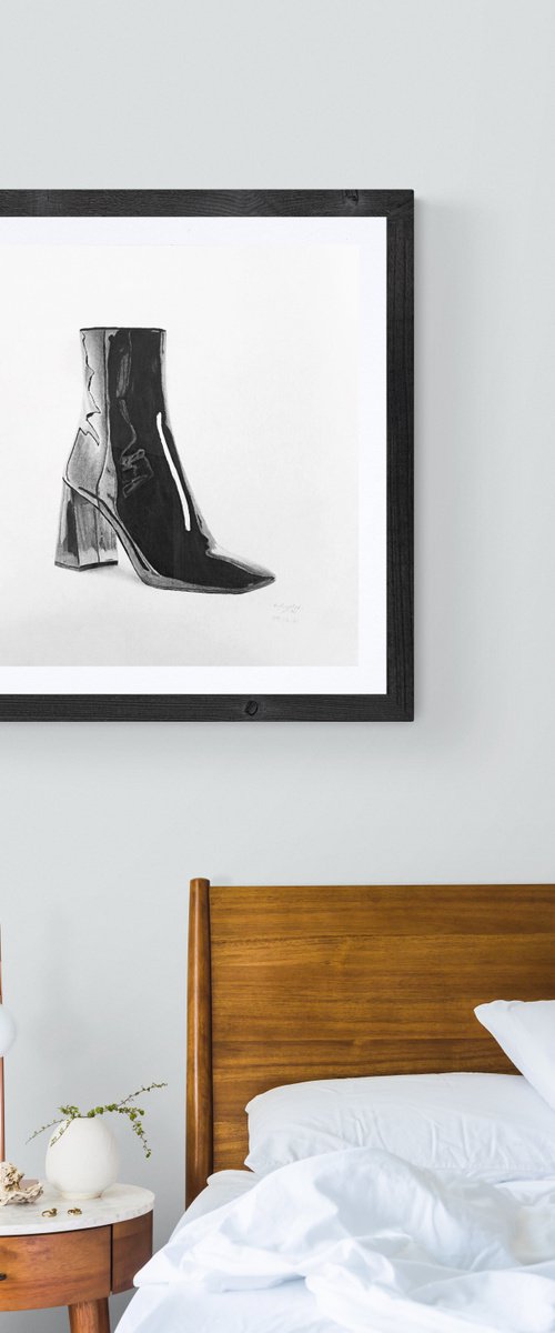 Shoe drawing by Amelia Taylor