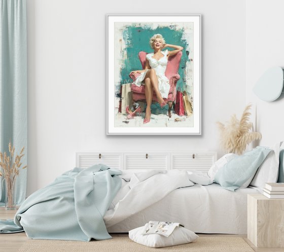 Shopping  Time with Marilyn Monroe