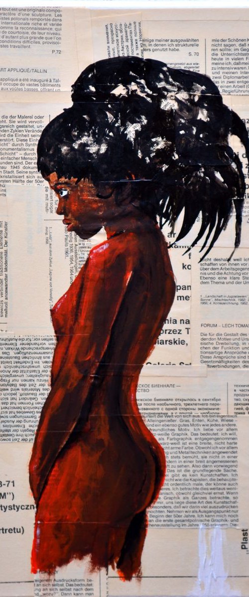 African Teenage Girl by Jakub DK - JAKUB D KRZEWNIAK