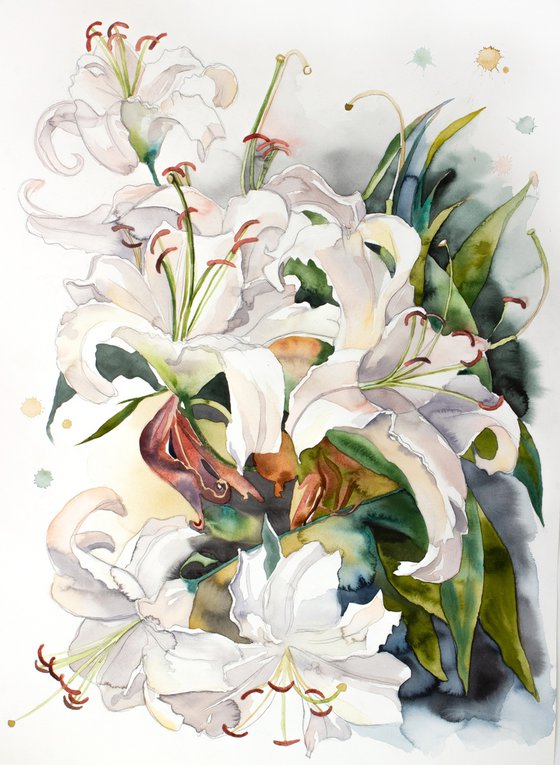 Lilies No. 18