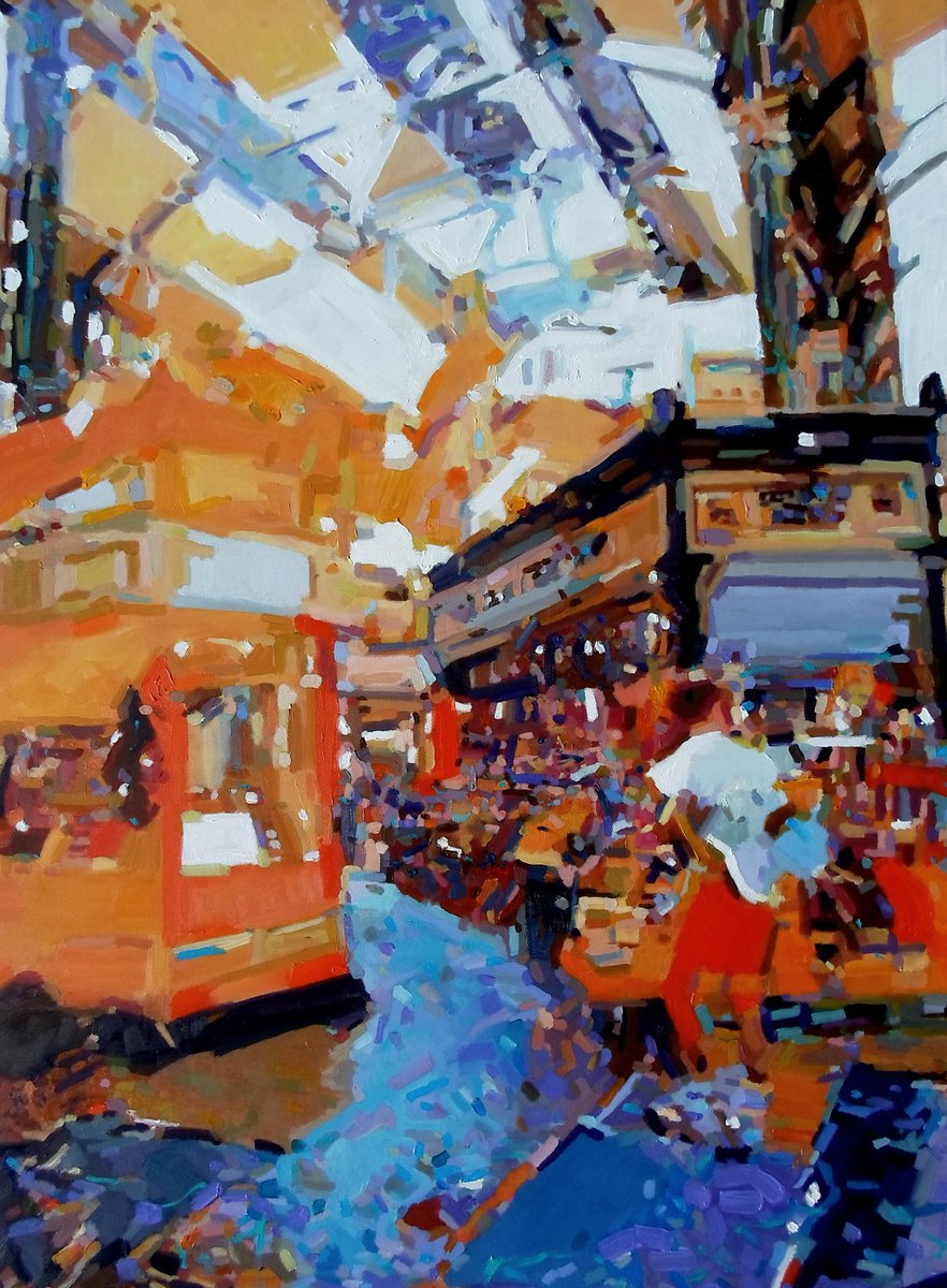 Kirkgate market, Leeds, Yorkshire by Paul Edmondson