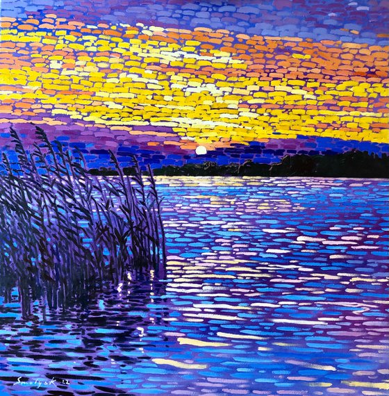 Calmly Sunset 80-80cm