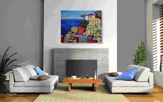 Portifino Italy - 30x24