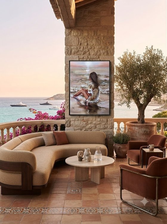 " ON THE BEACH "