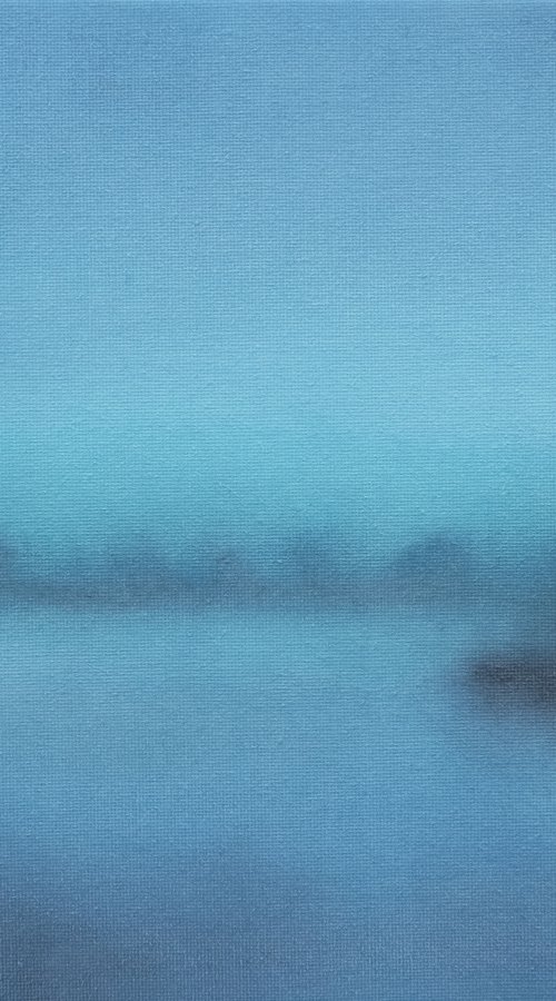 Lake at Dusk by Howard Sills