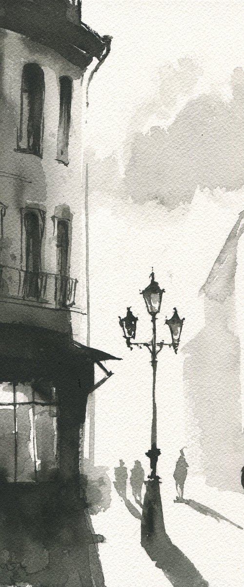 Light Along the Street by Alexeï Yakurin