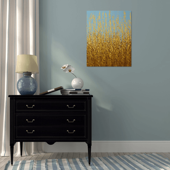 Nature's Gold - Abstract Field