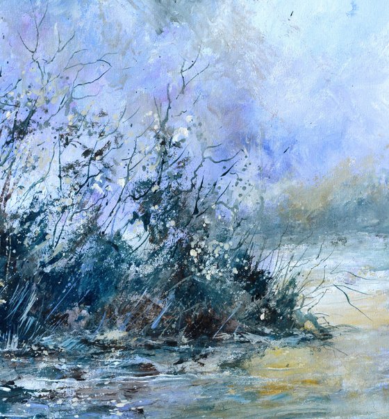 Misty waters