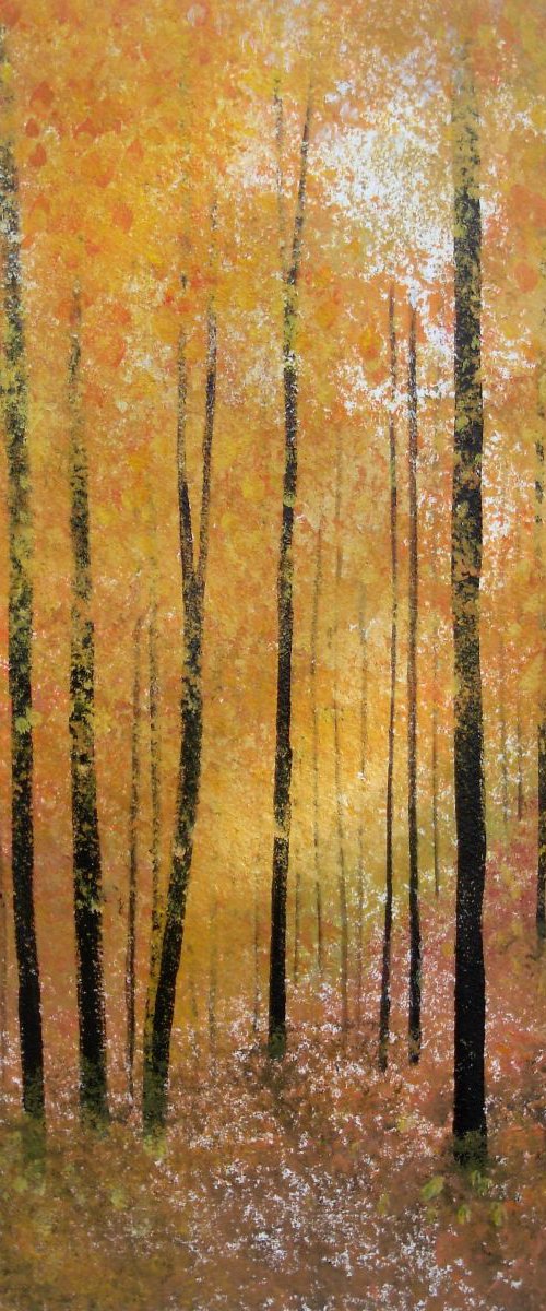 Autumnal Trees by Jan Rippingham