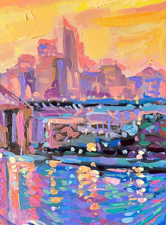 Sydney Harbour at Sunset