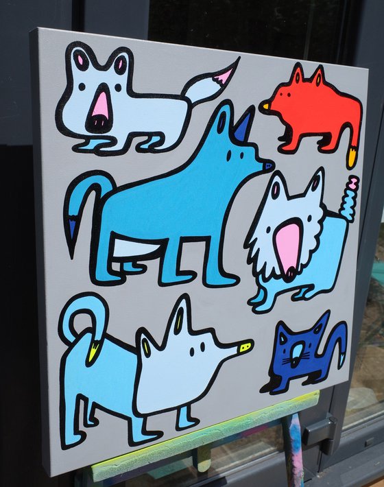 Six Foxes