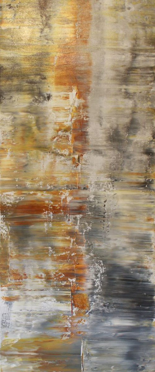 Mineral Rock Wall Abstract by Robert Lynn