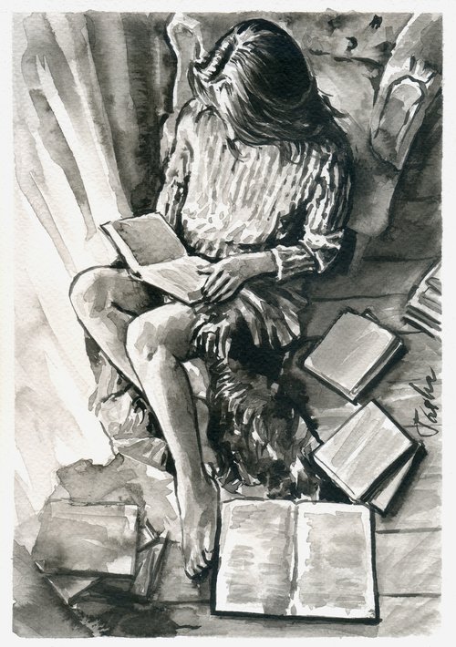 "Bookworm " by Tashe