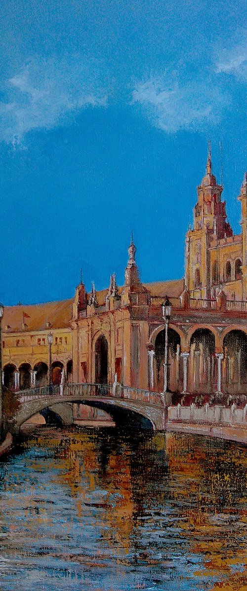 Plaza de España-Sevilla by TOMAS CASTAÑO