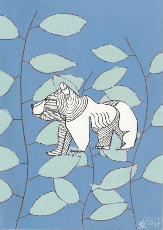 Bear and Leaves