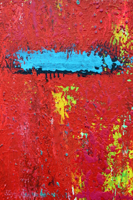 Extra large 200x140 abstract painting  " Mozart"