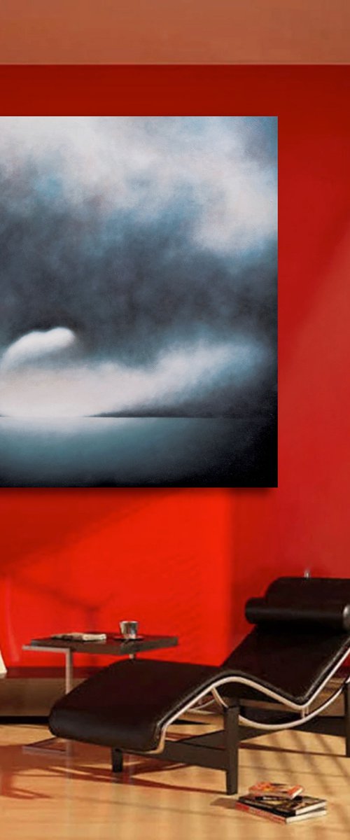 Large Abstract Seascape by Waldemar Kaliczak