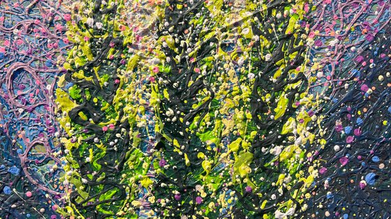 Summer’s Golden Resonance - framed
