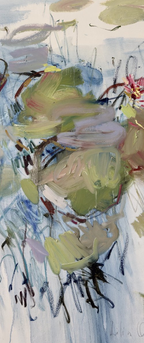 Spring pond. by Lilia Orlova-Holmes