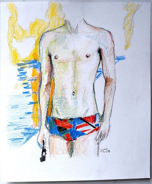 Swimmer by Christopher James Murphy