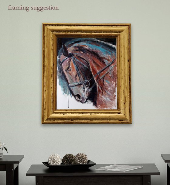 horse head study (61x50)