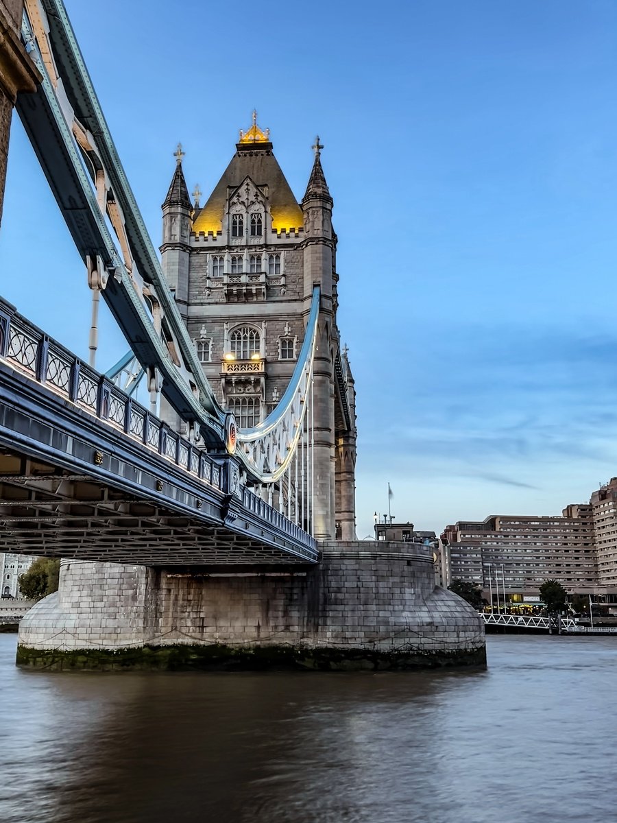 GLIMPSE OF TOWER BRIDGE London Limited Edition by Fabio Accorra