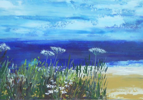 Wildflowers, west coast by Elaine Allender