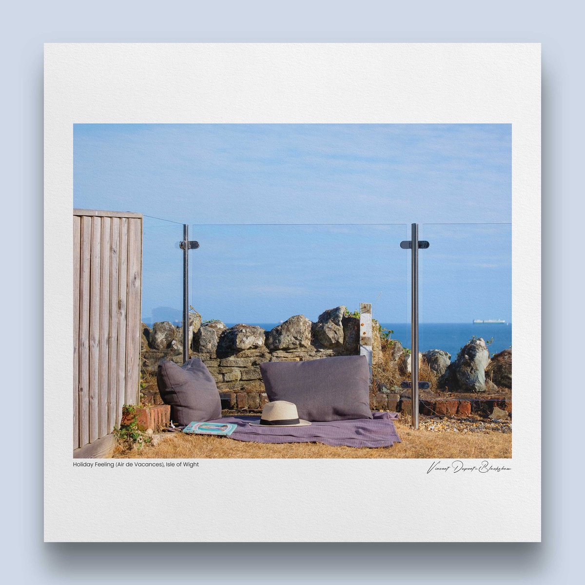 Still Life Photograph By Vincent Dupont-Blackshaw, 20 X 20", Holiday Feeling, Original Artwork