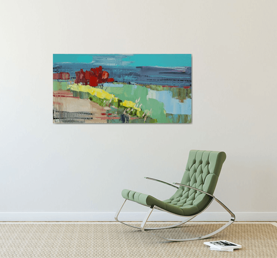 Flowers in the water