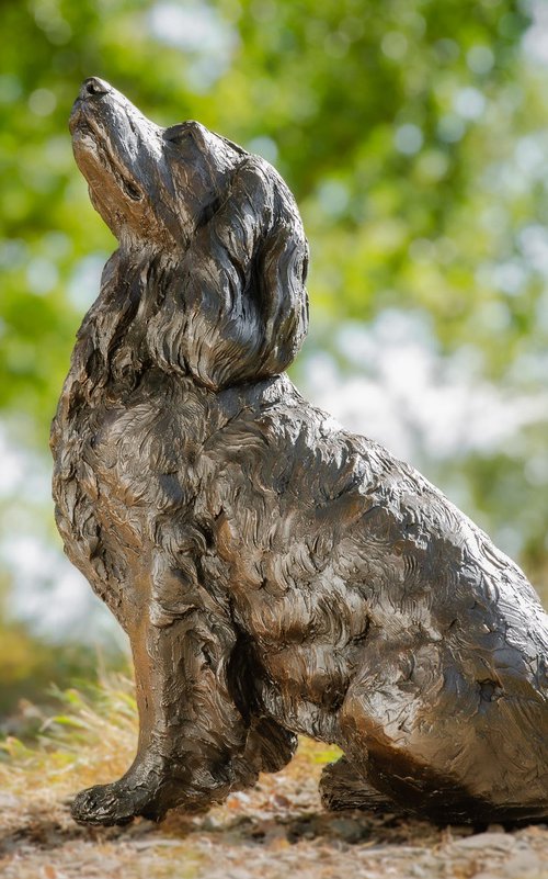 Sitting Working Spaniel 2 BR by Tanya Russell