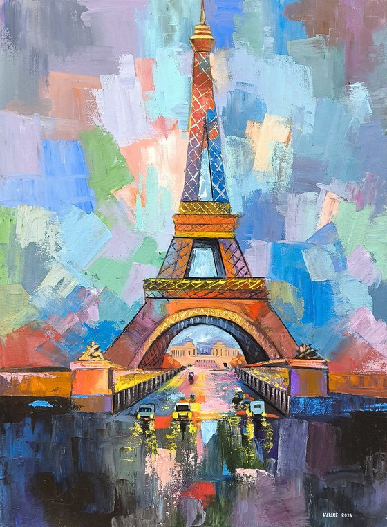 Eiffel in colors