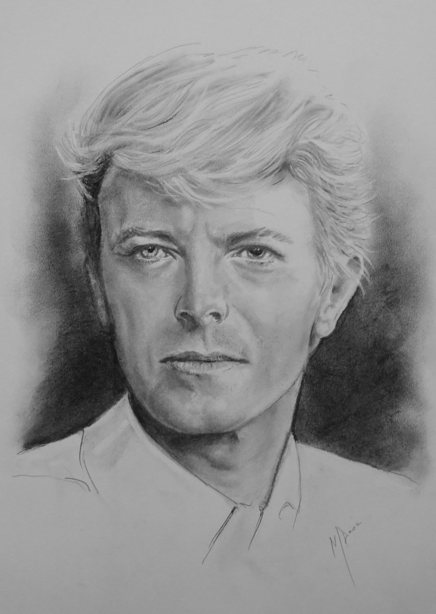 David Bowie by Mel Davies Original Art