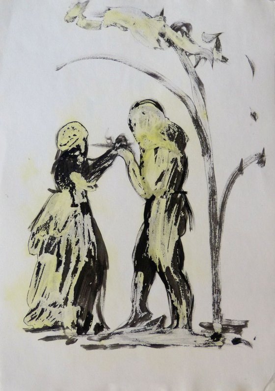 Village Fair 1, 29x42 cm