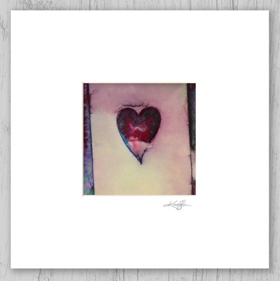 Matted Heart Art 9