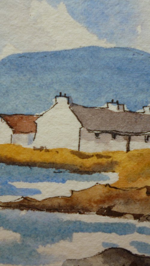 Achill Cottage by Maire Flanagan