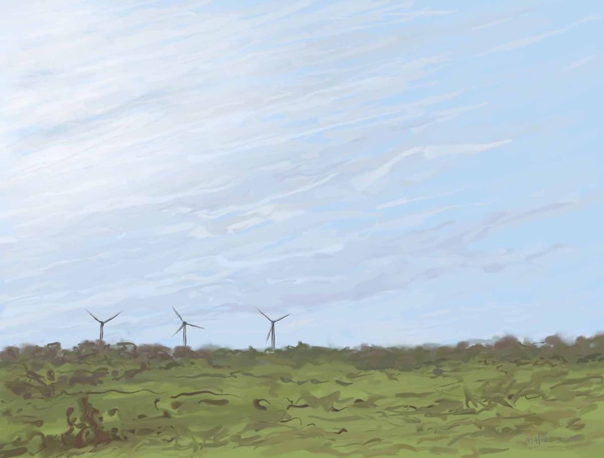 Turbines, 4/4/18 by Danny Mooney