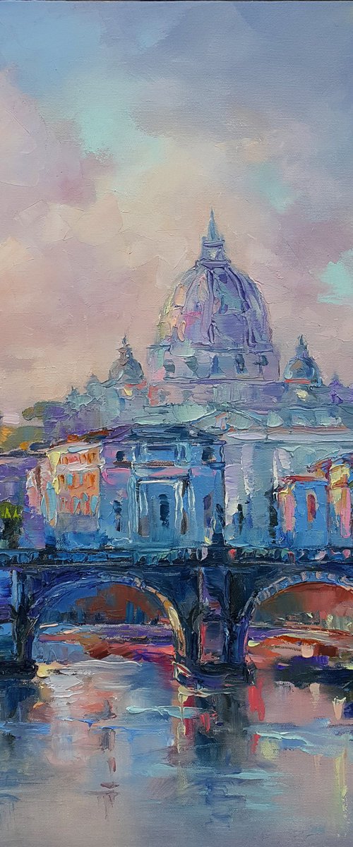 Rome Evening by Viktoria Lapteva